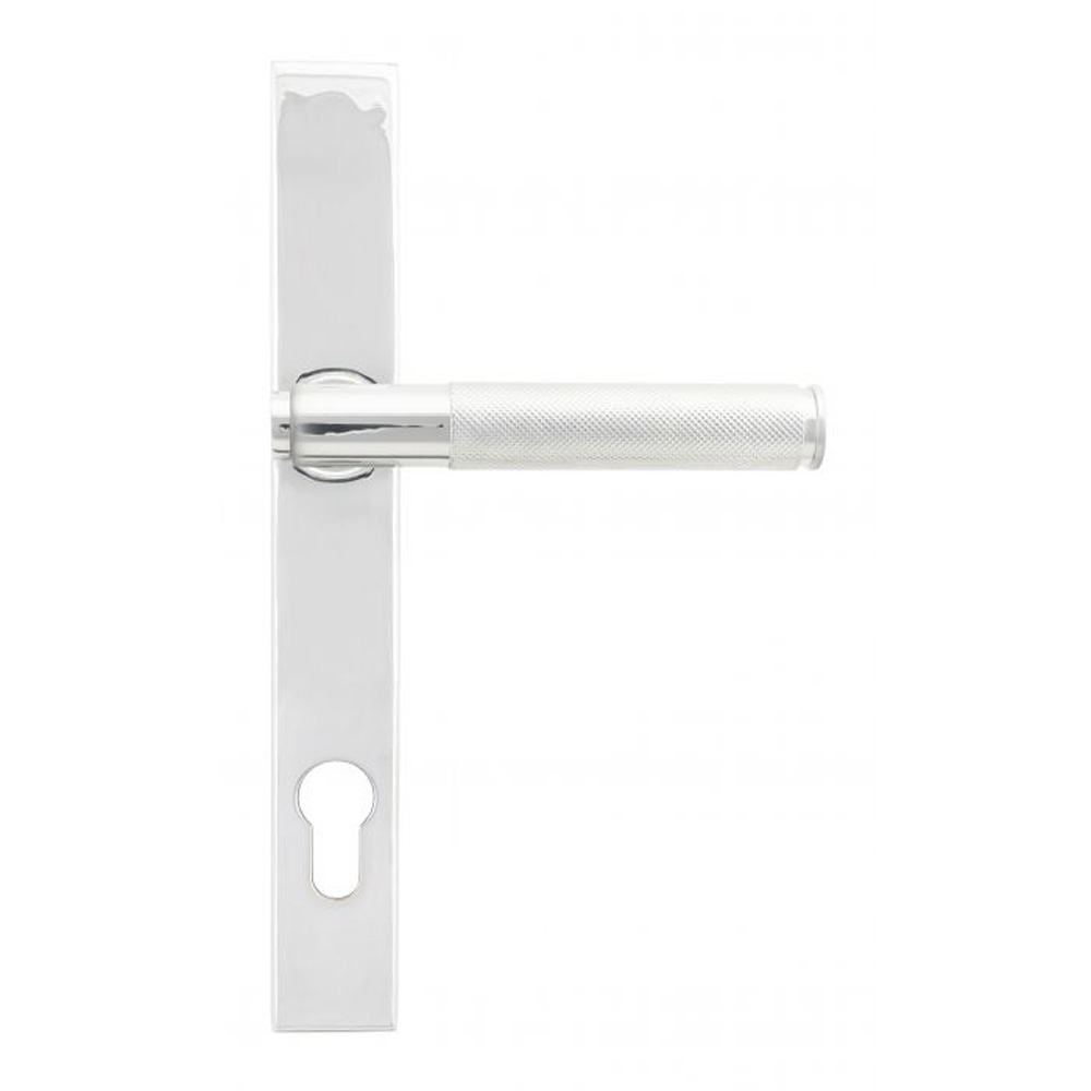 From the Anvil Brompton Slimline Lever Espag. Lock Set - Polished Chrome - (Sold in Pairs)